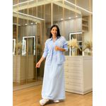 Camisa Penelope Azul Bebe