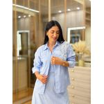Vestido Naiara Azul Bebe
