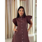 Vestido Eloa Marrom