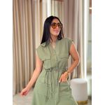 Vestido Ayla Verde Oliva