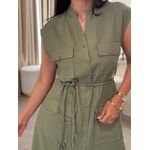 Vestido Ayla Verde Oliva