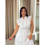 Vestido Ayla Branco