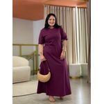 Vestido Leonora Roxo