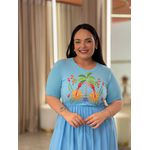 Vestido Kiara Azul Bebe