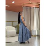 Vestido Isabel Azul Petróleo 