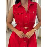 Vestido Isabel Vermelho