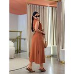Vestido Marta Marrom