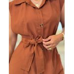 Vestido Marta Marrom