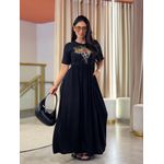 Vestido Kiara Preto Floral