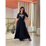 Vestido Kiara Preto Floral