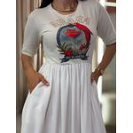 Vestido Kiara Off White Arara