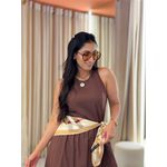 Vestido Kelly Marrom
