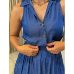 Vestido Iris Azul Jeans Claro