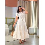 Vestido Livia Creme