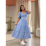 Vestido Carla Azul Bebe