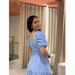 Vestido Carla Azul Bebe