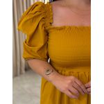 Vestido Thassia Mostarda