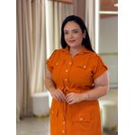 Vestido Luiza Laranja