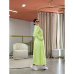 Conjunto Cecilia Verde E Off White