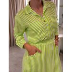 Conjunto Cecilia Verde E Off White