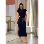 Vestido Caren Azul Marinho