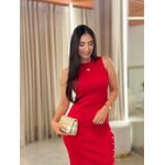 Vestido Erica Vermelho
