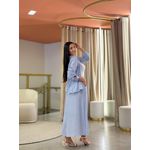 Conjunto Maria Flor Azul E Branco