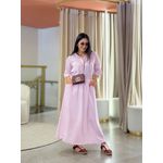 Conjunto Maria Flor Rosa E Branco