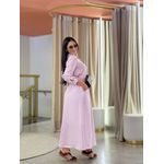 Conjunto Maria Flor Rosa E Branco