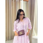 Conjunto Maria Flor Rosa E Branco