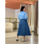 Saia Jade Azul Jeans 