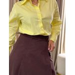 Saia Jade Marrom Jeans 