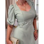 Vestido Betina Verde Oliva