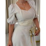 Vestido Betina Creme