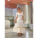 Vestido Betina Creme