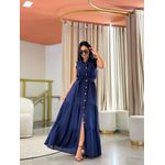 Vestido Joyce Azul Marinho