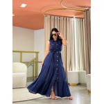 Vestido Joyce Azul Marinho