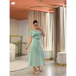 Vestido Tamires Verde Menta