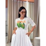 Vestido Kiara Branco Tropical 