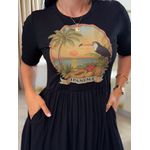 Vestido Kiara Preto Tucano
