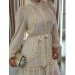 Vestido Noiva Beatriz Nude