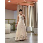 Vestido Susana Creme
