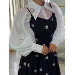 Vestido Lara Preto Floral