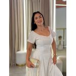 Vestido Camila Areia