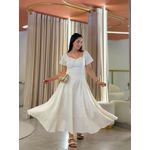 Vestido Camila Areia