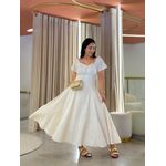 Vestido Camila Areia
