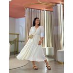 Vestido Eduarda Off White