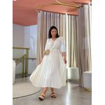 Vestido Eduarda Off White