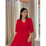Vestido Eduarda Vermelho