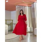 Vestido Eduarda Vermelho